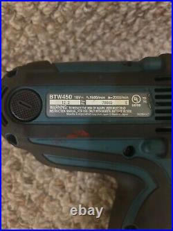 Makita BTW450 1/2 Drive 18V Impact gun tool only