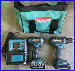 Makita CT225SYXR 18V Compact Lithium-Ion Cordless 2-Piece Combo Kit Recondition