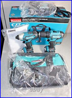 Makita CXT 12V Max Lithium-Ion Cordless Drill Driver / Impact Driver Combo Kit