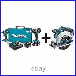 Makita Cordless Combination Kit, 3 Tools, 18V DC XT269M + XSS02Z Makita XT269M