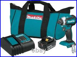 Makita Cordless Impact Driver Variable Speed LXT Lithium-Ion Brushless Battery