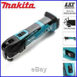 Makita Cordless Multi Tool DTM51Z 18v LXT Body With Wellcut 34pc Accessories Set