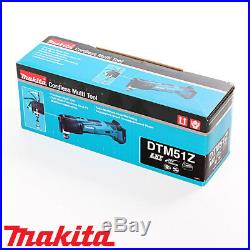 Makita Cordless Multi Tool DTM51Z 18v LXT Body With Wellcut 34pc Accessories Set