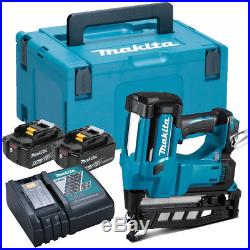 Makita DBN600RTJ 18V LXT 16G Finishing Nailer 5.0ah in SYSTAINER