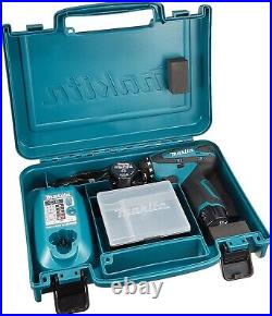 Makita DF030DWX Driver Drill 10.8V 1.3Ah with 2 Batteries & Charger in Case