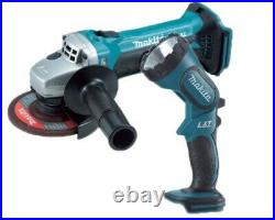 Makita DGA452Z 18v 115mm LXT Angle Grinder Body with DML185 Torch