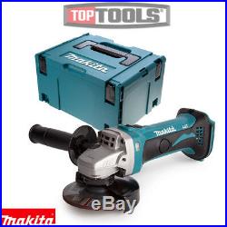 Makita DGA452Z 18v 115mm LXT Cordless Angle Grinder With 821551-8 Case & Inlay
