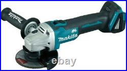 Makita DGA456Z 18v Cordless Brushless Angle Grinder 115mm + Makpac Case DGA456ZJ