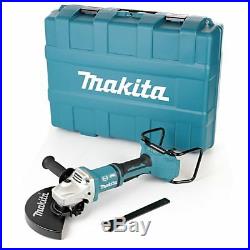Makita DGA900ZK 18V Twin LXT Brushless Angle Grinder 230mm With Carry Case