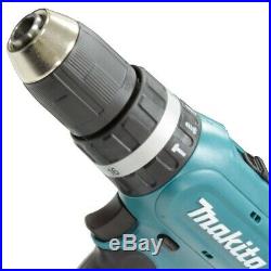 Makita DHP453RFEW 18v White Lithium Combi Hammer Drill 2 Batteries, Case