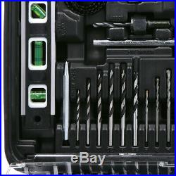 Makita DHP453SMWX 18v Combi Drill With 1x 4.0Ah Battery & 101 Pcs Accessory Set