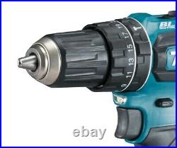 Makita DHP485RTJ 18v Brushless Combi Hammer Drill + 101P Screwdriver Bit Set 5Ah