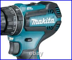 Makita DHP485RTJ 18v Brushless Combi Hammer Drill + 101P Screwdriver Bit Set 5Ah