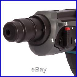 Makita DHR202Z 18V Cordless SDS+ Rotary Hammer Drill + 17pc Acc & Keyless Chuck