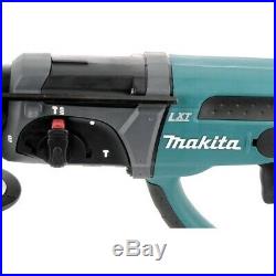 Makita DHR202Z LXT 18v SDS Hammer Drill 3 Function + Bits Chisel Chuck + Makpac