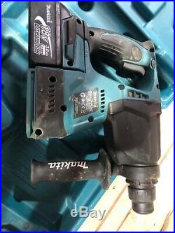 Makita DHR242 18V Brushless SDS+ Rotary Hammer Drill + Battery And Charger