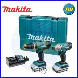 Makita DK18015X1 18V Combi Drill & Driver Twinpack 2x 1.3Ah G Series Batteries
