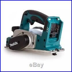 Makita DKP180Z 18v Planer LXT Lithium Ion Cordless Bare Tool Includes Dust Bag