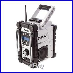 Makita DMR104W Job Site Radio Stereo with DAB and FM, with 18v Battery & Charger