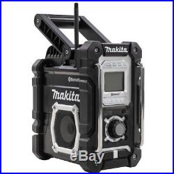 Makita DMR106B Jobsite Radio with Bluetooth and USB Charging Port Black