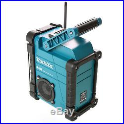 Makita DMR109 18v LXT/ 10.8v CXT Li-ion Cordless Blue DAB Digital Job Site Radio