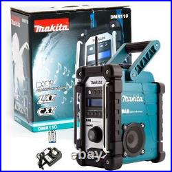 Makita DMR110 18V LXT DAB+ Digital Job Site Radio Blue