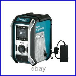 Makita DMR115 Black Digital DAB Site Radio DAB + Bluetooth USB Charger + Battery