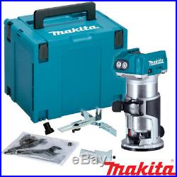 Makita DRT50ZJ 18v Brushless Router/Trimmer With Type 4 Case With Free 8m Tape