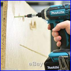 Makita DTD152Z 18V LXT Cordless Impact Driver With Makita DTW190Z Impact Wrench