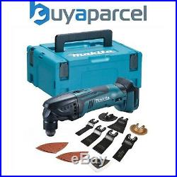Makita DTM50Z 18v LXT Lithium Ion Cordless Multi Tool + Makpac Case +Accessories