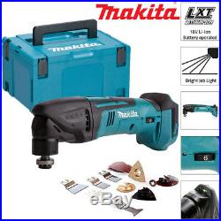 Makita DTM50Z 18v Li-ion Oscillating Multi Tool With Case & 20 Pc Accessories