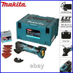Makita DTM51ZJX7 18V Multi Tool With 23pc Acc Kit + Free Tape Measures 8M/26ft