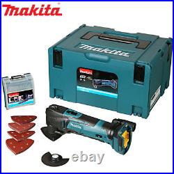 Makita DTM51ZJX7 18V Multi Tool With 23pc Acc Kit + Free Tape Measures 8M/26ft