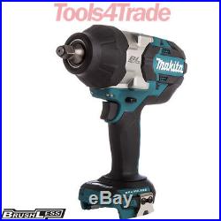 Makita DTW1002Z 18V Li-Ion LXT Brushless 1/2In Impact Wrench Body Only