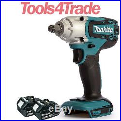 Makita DTW190Z 18V LXT Cordless 1/2 Impact Wrench With 2 x 3Ah BL1830 Batteries