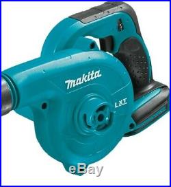 Makita DUB182Z 18v LXT Cordless Blower Vacuum + Long Nozzle + Collect Bag Bare