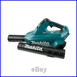 Makita DUB362Z Twin LXT 18v / 36v Lithium Brushless Leaf Blower Flat Nozzle +Bag