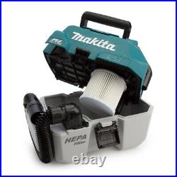 Makita DVC750LZ 18v LXT Brushless 7.5L L-Class Wet/Dry Vacuum Cleaner Body Only