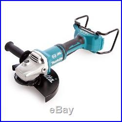 Makita Dga900z Twin 18v Lxt Brushless Paddle Switch 230mm Angle Grinder Body Onl
