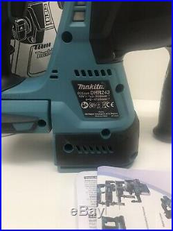 Makita Dhr243z 18v 24mm Sds Plus Brushless Rotary Hammer Drill + Chuck