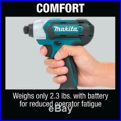 Makita Drill/Impact Driver Combo Kit 12-Volt Lithium-Ion Bag Battery Charger
