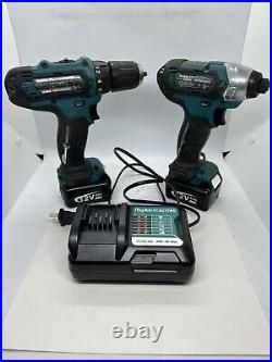 Makita Drill & Impact with Charger and Batteries