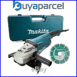 Makita GA9050KD 230mm 9 Angle Grinder 2000W Includes Diamond Blade + Case