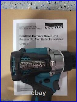 Makita GPH01Z 40V Max XGT Brushless 1/2 Hammer Drill (New From Larger Kit)
