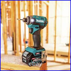 Makita GT201M1D1 40V MAX XGT 1/2 Hammer Drill Driver & 4-Spd Impact Driver New