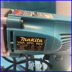 Makita HP2010N 3/4 2 Speed Hammer Drill LN Condition! With Bits, case, Etc