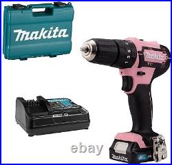 Makita HP333DSAP Cordless Impact Drill 12V 2.0 Ah Pink 2,811 kg