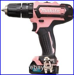 Makita HP333DSAP Cordless Impact Drill 12V 2.0 Ah Pink 2,811 kg