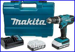 Makita HP457DWE10 G Series 18v Li-Ion Cordless Combi Drill 2 x 1.5 Ah Batteries