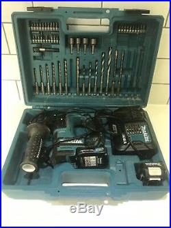 Makita HR166D Brushless 10.8V SDS Rotary Hammer Drill 2X2.0Ah Batteries+Charger